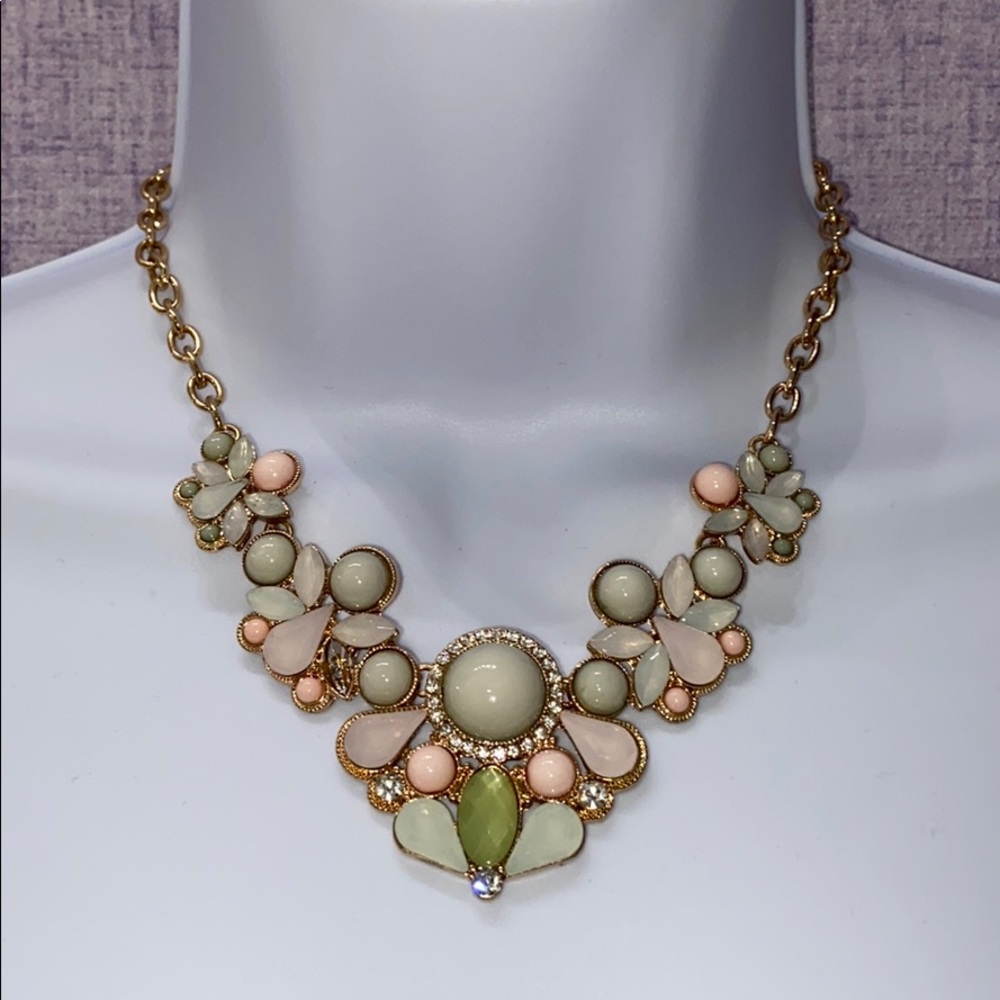 Charming Charlie Crystal Statement Necklace